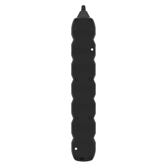 Emos Steckdosenleiste 6-fach mit Schalter 1,5m Schwarz PVC PC1621R