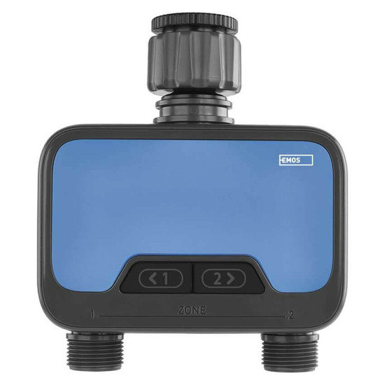 Emos Bewässerungscomputer GoSmart Bluetooth 5.0 2 Wege IP54 PW56202