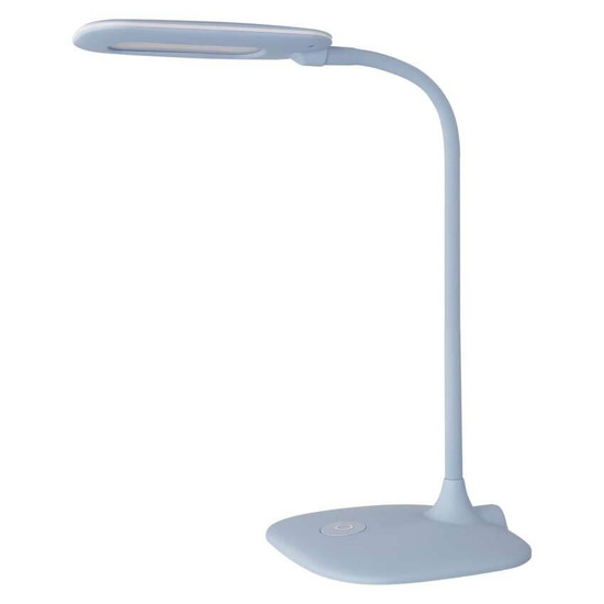 Emos LED Schreibtischleuchte 6,5W neutralweiss 4000K Blau 16x55cm Z7602BL