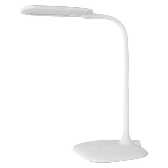 Emos LED Schreibtischleuchte 6,5W neutralweiss 4000K Weiß 16x55cm Z7602W