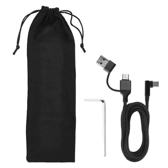 Emos LED Schreibtischleuchte 5,6W CCT warm-/neutral-/tageslichtweiss 3000K/5000K/6500K Schwarz Aluminium 30cm Z7625