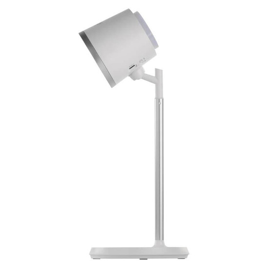 Emos LED Schreibtischleuchte 6W CCT warm-/neutral-/tageslichtweiss 3000K/4000K/6500K Akku Weiß Aluminium 25x10cm Z7636W