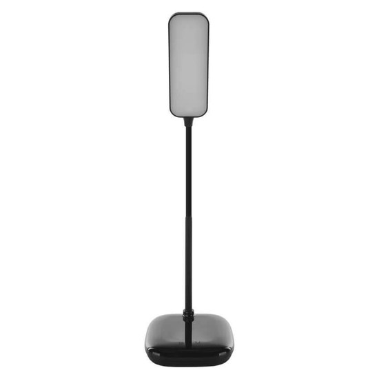Emos LED Schreibtischleuchte 12W CCT warm-/neutral-/tageslichtweiss 3000K/4000K/6500K Schwarz 30cm Z7638B