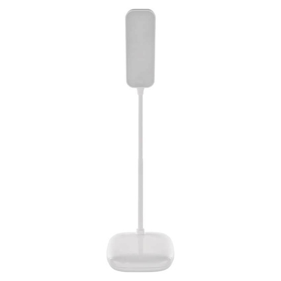 Emos LED Schreibtischleuchte 12W CCT warm-/neutral-/tageslichtweiss 3000K/4000K/6500K Weiß 30cm Z7638W