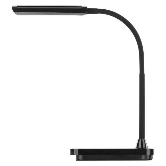 Emos LED Schreibtischleuchte 5,5W CCT warm-/neutralweiss 2700K/4500K Schwarz 35cm Z7639