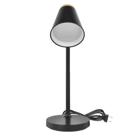 Emos LED Schreibtischleuchte 4,5W neutralweiss 4000K Schwarz 13x13cm Z7641B