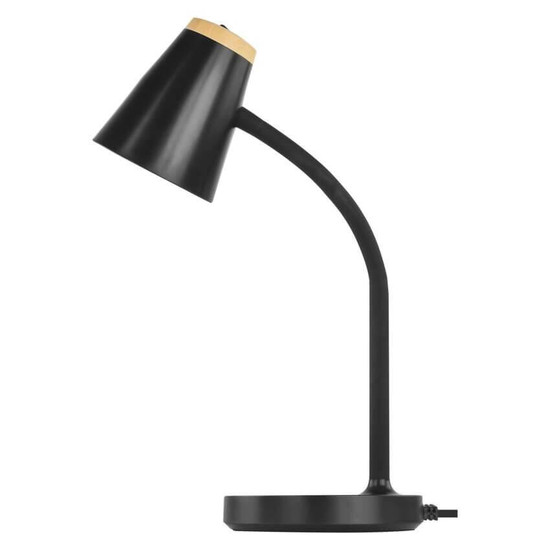 Emos LED Schreibtischleuchte 4,5W neutralweiss 4000K Schwarz 13x13cm Z7641B