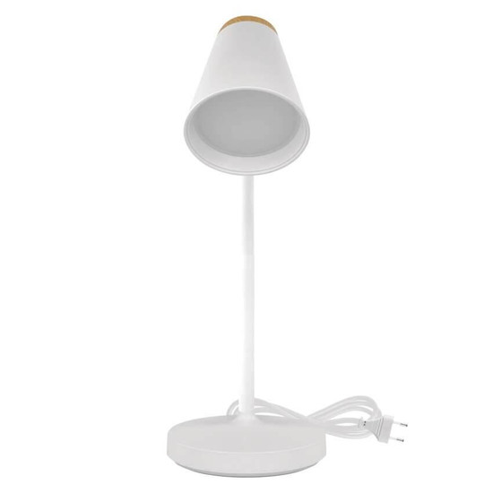 Emos LED Schreibtischleuchte 4,5W neutralweiss 4000K Weiß 13x13cm Z7641W