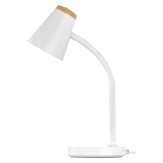 Emos LED Schreibtischleuchte 4,5W neutralweiss 4000K Weiß 13x13cm Z7641W