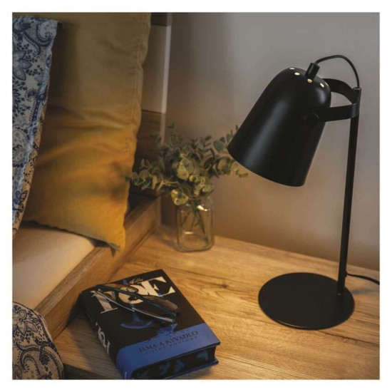 Emos LED Schreibtischleuchte 25W Schwarz 15x15cm Z7642B