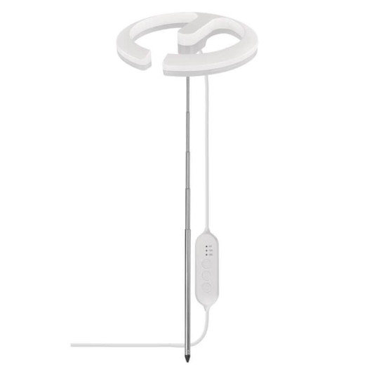 Emos LED Pflanzenleuchte 8W warmweiss 3100K dimmbar Weiß 12x12cm Z7902