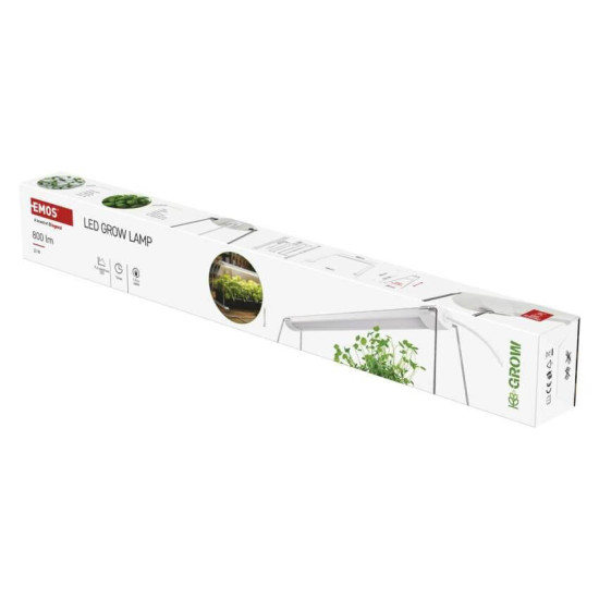 Emos LED Pflanzenleuchte 15W neutralweiss 3900K Weiß 54x18cm Z7903