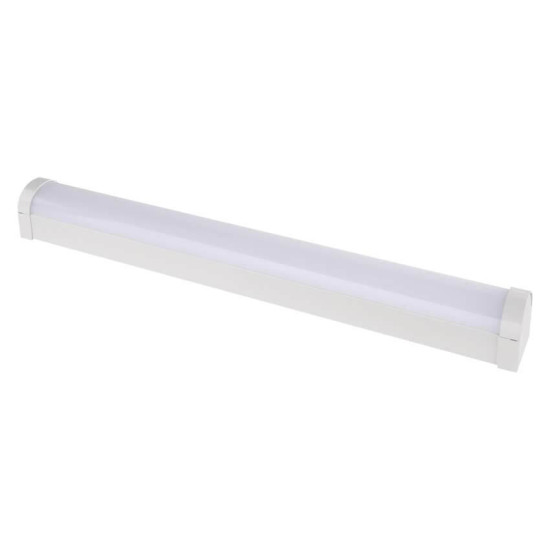 Emos LED Lichtleiste Pano 20W einstellbar neutralweiss 4000K Weiß Stahl 60cm ZAB101