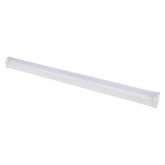 Emos LED Lichtleiste Pano 40W einstellbar neutralweiss 4000K Weiß Stahl 120cm ZAB102