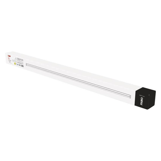 Emos LED Lichtleiste Pano 40W einstellbar neutralweiss 4000K Weiß Stahl 120cm ZAB102