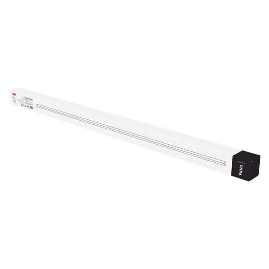 Emos LED Lichtleiste Pano 50W einstellbar neutralweiss 4000K Weiß Stahl 150cm ZAB103