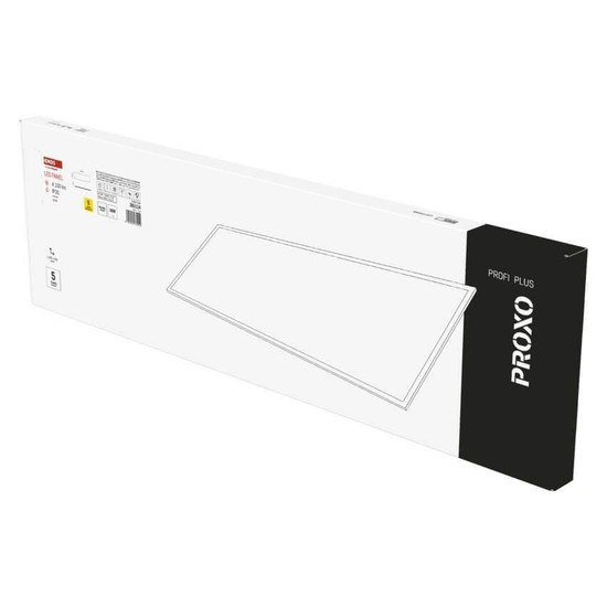 Emos LED Panel Proxo 33W neutralweiss 4000K Weiß Aluminium 29,5x119,5cm ZB3124