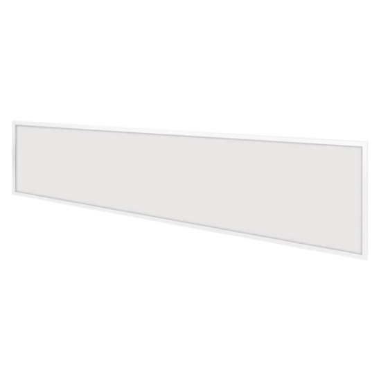 Emos LED Panel Luxxo 22W neutralweiss 4000K Weiß Stahl 29,5x119,5cm ZB4110