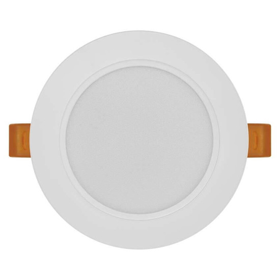 Emos LED Einbaustrahler Rubic 9W neutralweiss 4000K Weiß Ø12cm ZD1432