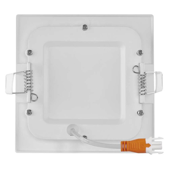 Emos LED Einbaustrahler Nexxo 7W warmweiss 3000K Weiß Aluminium 12x12cm ZD2124