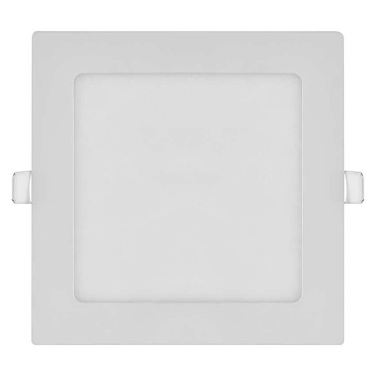 Emos LED Einbaustrahler Nexxo 12,5W warmweiss 3000K Weiß Aluminium 17x17cm ZD2134