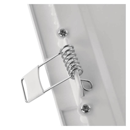 Emos LED Einbaustrahler Nexxo 12,5W warmweiss 3000K Weiß Aluminium 17x17cm ZD2134