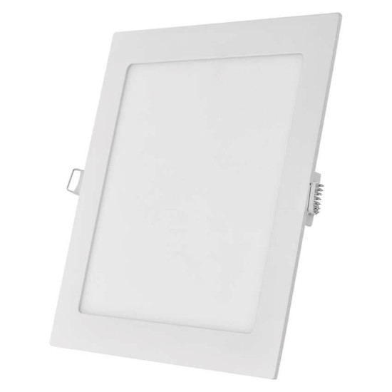 Emos LED Einbaustrahler Nexxo 12,5W neutralweiss 4000K Weiß Aluminium 17x17cm ZD2135