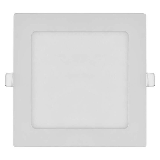 Emos LED Einbaustrahler Nexxo 12,5W neutralweiss 4000K Weiß Aluminium 17x17cm ZD2135