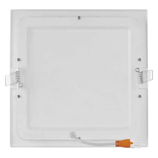 Emos LED Einbaustrahler Nexxo 18W warmweiss 3000K Weiß Aluminium 22,5x22,5cm ZD2144
