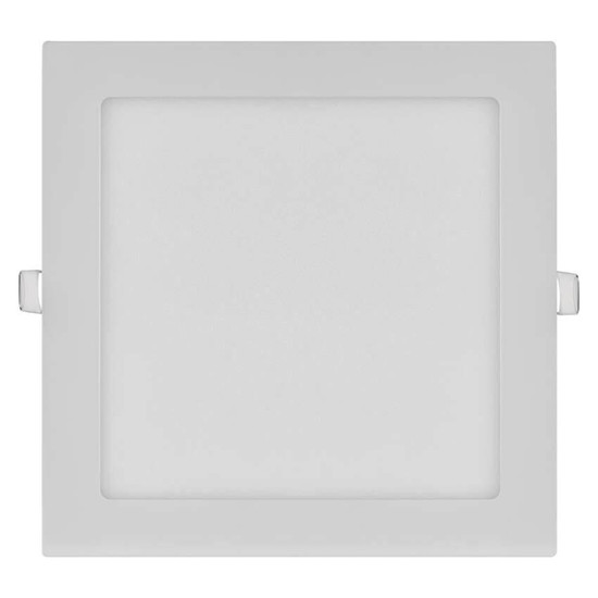 Emos LED Einbaustrahler Nexxo 18W neutralweiss 4000K Weiß Aluminium 22,5x22,5cm ZD2145