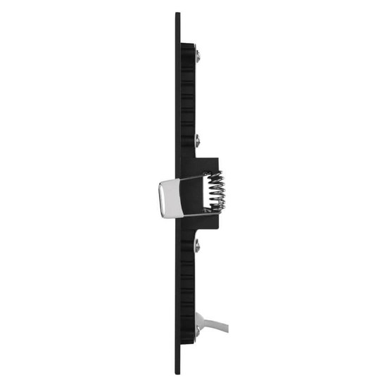 Emos LED Einbaustrahler Nexxo 12,5W CCT warm-/neutralweiss 3000K/3500K/4000K Schwarz Aluminium 17x17cm ZD2333