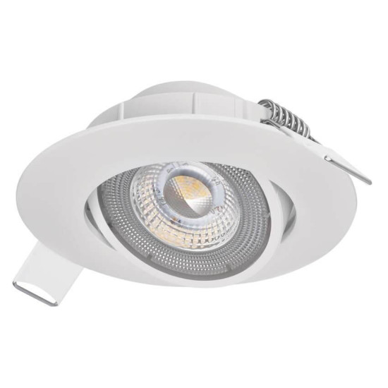 Emos LED Einbaustrahler Simmi 5W warmweiss 3000K Weiß Ø9cm ZD3121