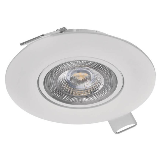 Emos LED Einbaustrahler Simmi 5W warmweiss 3000K Weiß Ø9cm ZD3121