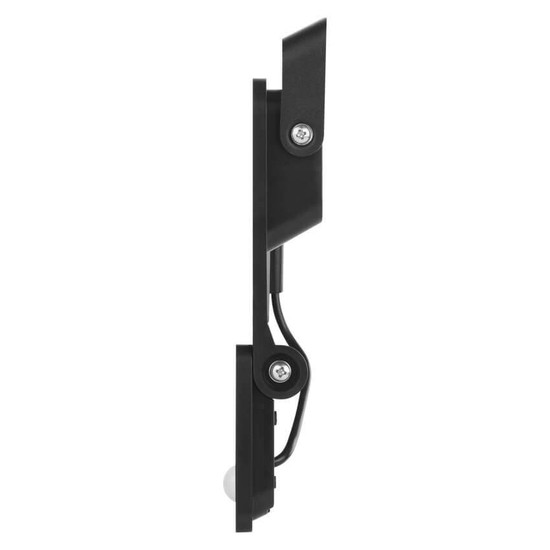 Emos LED Solar-Fluter Solo 1600lm neutralweiss 4000K Bewegungsmelder Akku IP54 Schwarz 19x18cm ZG122S