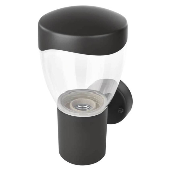 Emos LED Gartenstrahler Arteo IP44 Anthrazit Edelstahl 16x12cm ZGA010P