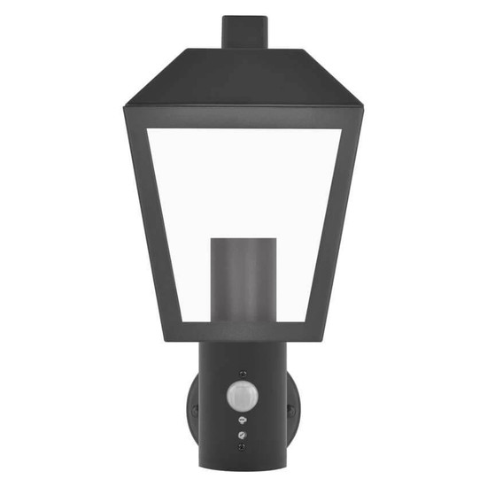 Emos LED Gartenstrahler Adenia Bewegungsmelder IP44 Schwarz Aluminium 20x15cm ZGB040P