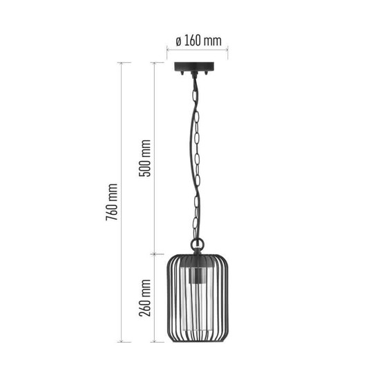 Emos LED Gartenstrahler Salvia IP44 Schwarz Stahl 16x16cm ZGD070P