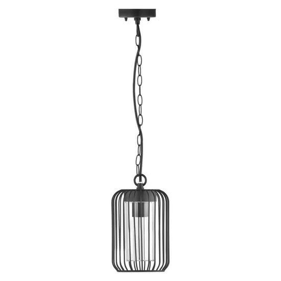 Emos LED Gartenstrahler Salvia IP44 Schwarz Stahl 16x16cm ZGD070P