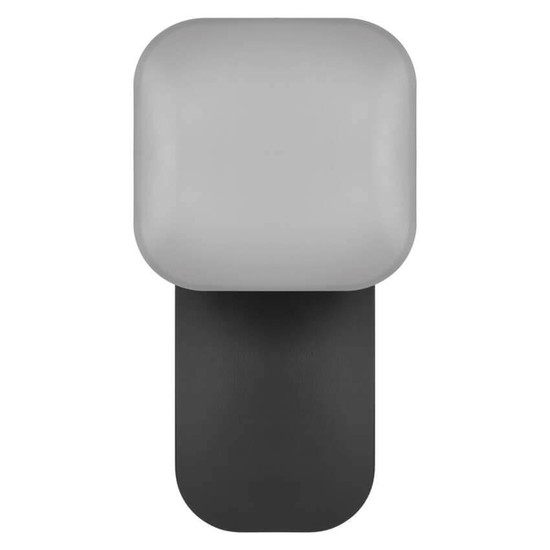 Emos LED Gartenstrahler Nika 12,5W warmweiss 3000K IP44 Anthrazit Aluminium 12x12cm ZGE014L