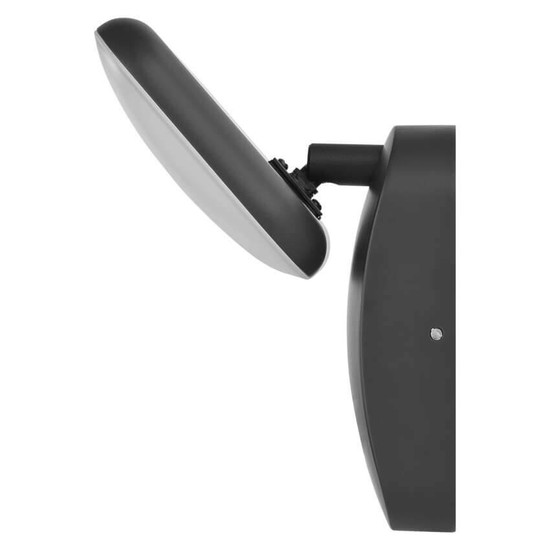 Emos LED Gartenstrahler Nika 12,5W warmweiss 3000K IP44 Anthrazit Aluminium 12x12cm ZGE014L