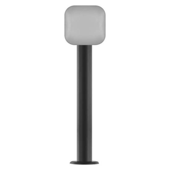 Emos LED Wegeleuchte Nika 12,5W warmweiss 3000K IP44 Anthrazit Aluminium 12x12cm ZGE0A4L