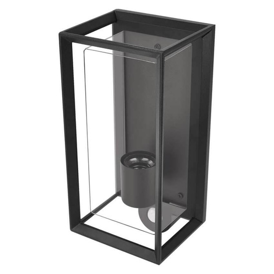 Emos LED Gartenstrahler Malva Bewegungsmelder IP44 Schwarz Aluminium 13x12,5cm ZGH040P