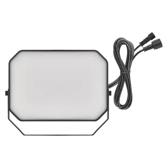 Emos LED Außenstrahler Set GoSmart Erweiterungsset RGBIC 4W CCT warm-/tageslichtweiss 3000K/6500K dimmbar WiFi IP65 Schwarz ZIW181R