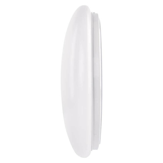 Emos LED Deckenleuchte Fioni 12W neutralweiss 4000K IP44 Weiß Stahl Ø25,5cm ZM1120