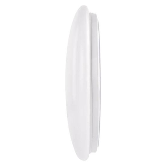 Emos LED Deckenleuchte Fioni 24W neutralweiss 4000K IP44 Weiß Stahl Ø39cm ZM1122