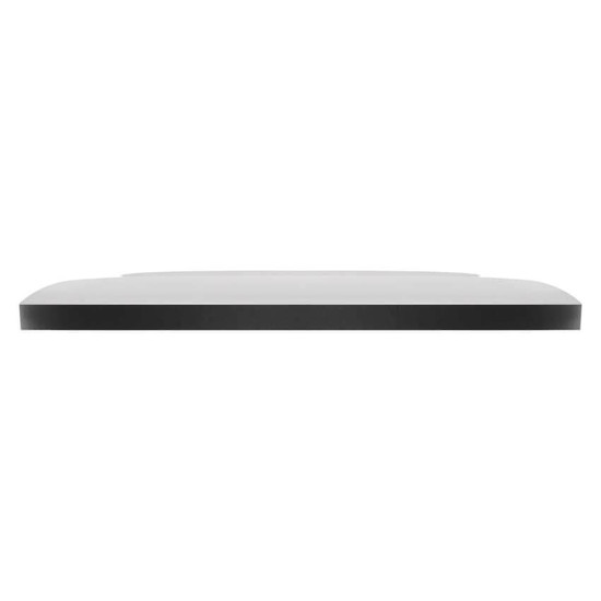 Emos LED Anbauleuchte, Deckenleuchte Flori 18W neutralweiss 4000K Schwarz Ø29cm ZM1404