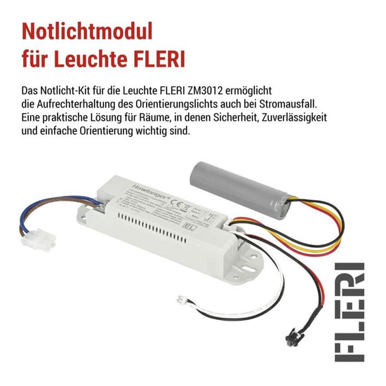 Emos Leuchtenzubehör Notbeleuchtungsmodul für ZM3012 FLERI 1W 3Std ZM3014