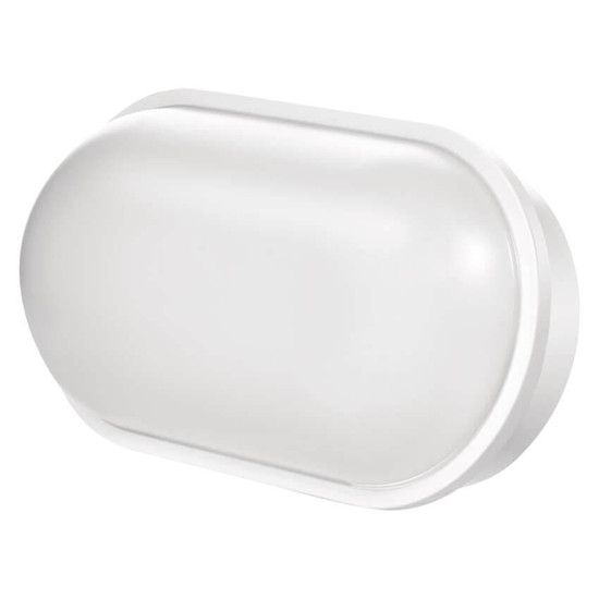 Emos LED Wandleuchte Qari 20W neutralweiss 4000K IP65 Weiß 27x14,5cm ZM3020