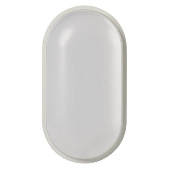 Emos LED Wandleuchte Qari 20W neutralweiss 4000K IP65 Weiß 27x14,5cm ZM3020