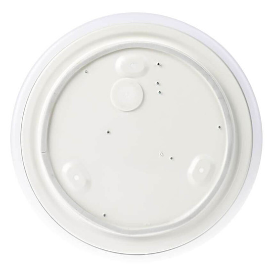 Emos LED Deckenleuchte Cori 18W neutralweiss 4000K Bewegungsmelder IP44 Weiß Stahl Ø36cm ZM3412
